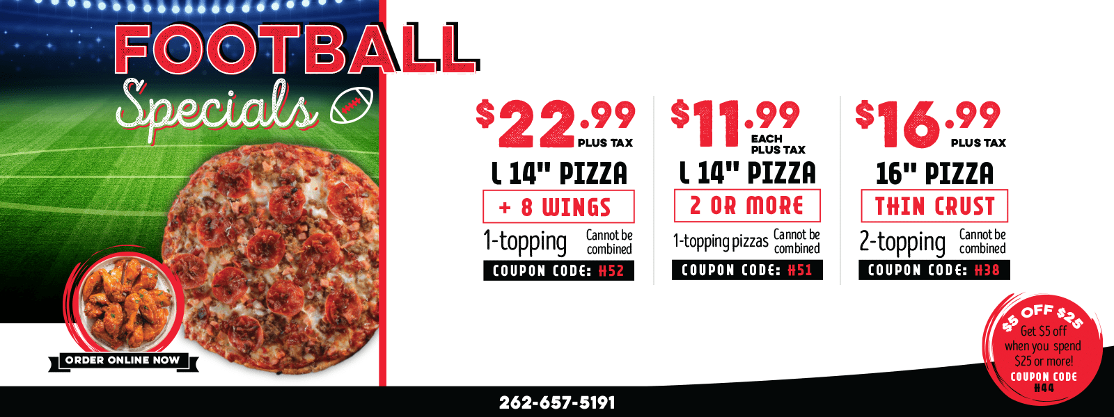 Valeo's Pizza in Kenosha Best Pizza Pickup and Delivery